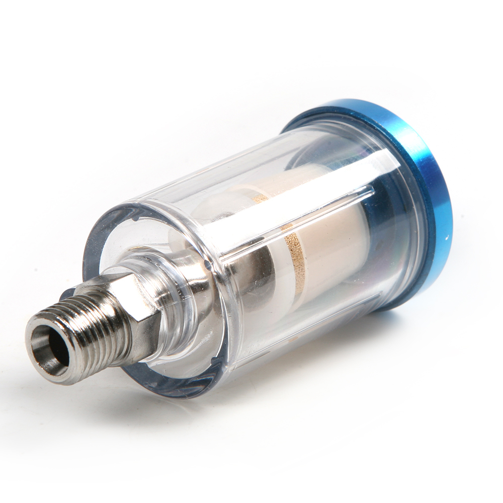 2pcs Water Oil Separator Inline Air Hose Filter Moisture Trap 1/4" BSP