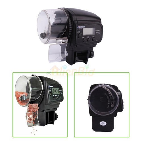 Digital LCD Automatic Auto Aquarium Tank Fish ...