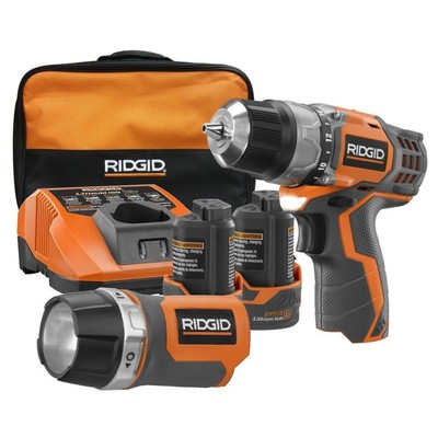 UPC 648846060286 product image for Ridgid Zrr92009 12v Drill And Flashlight Combo Kit Certified Refurbished | upcitemdb.com