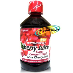 sour cherry juice warfarin