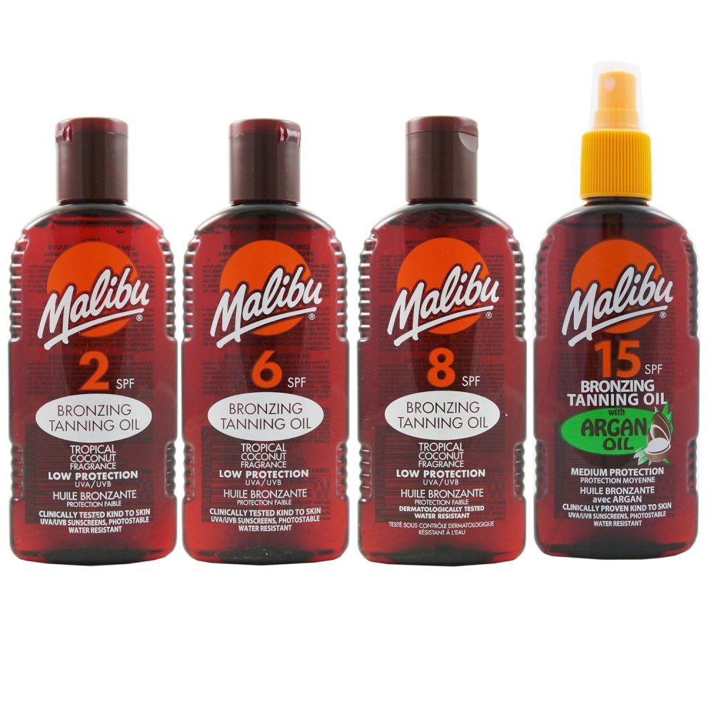 tanning oil, malibu bronzing tanning oil brunungsl sonnenl 200 ml mit lsf