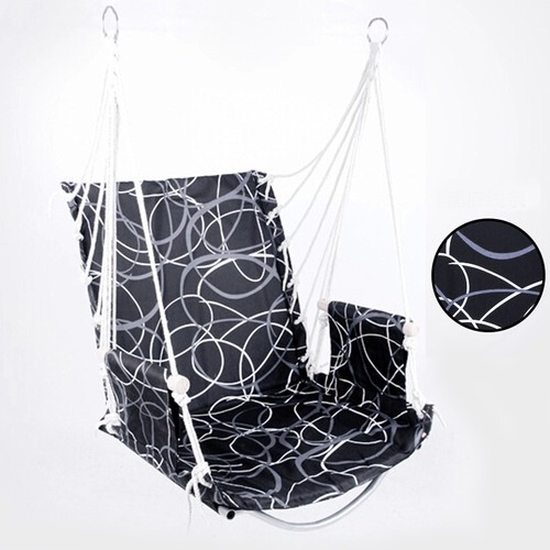 Hammock Hanging Chair Outdoor Indoor Swing Seat ...