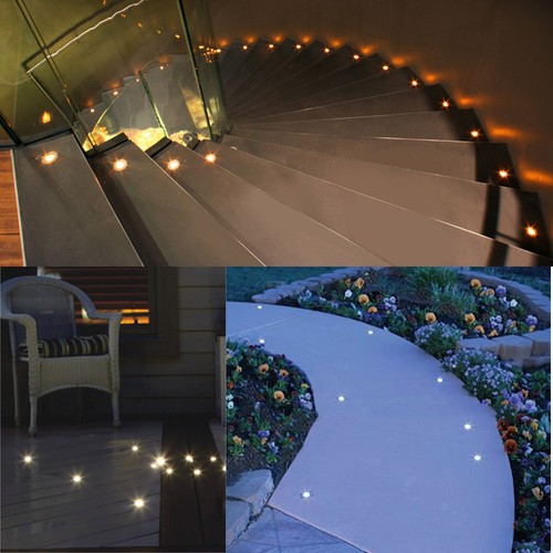10 x 30mm LED Lights Deck/Plinth/Kickboard/Recessed ...