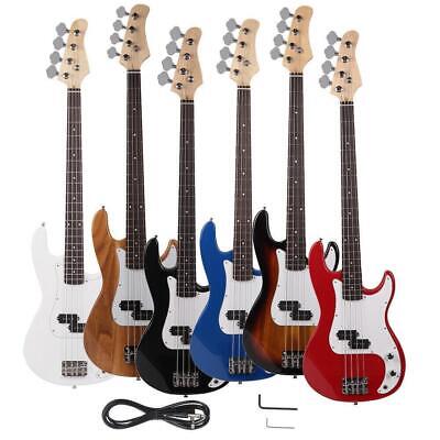 New 4-String Electric Bass Guitar School Band for Beginner