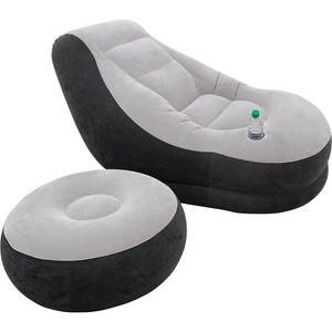 Details about Game Chair Seat Portable Inflatable Air Bed Ottoman Foot ...