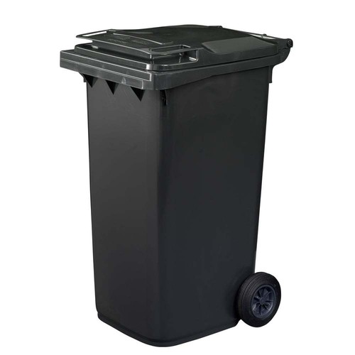Domestic mercial Grey Plastic 240lt Wheelie Waste