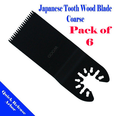 6 Wood Blade Oscillating Multi Tool For ...