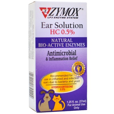 Zymox LP3 Enzyme System Ear Solution HC ...