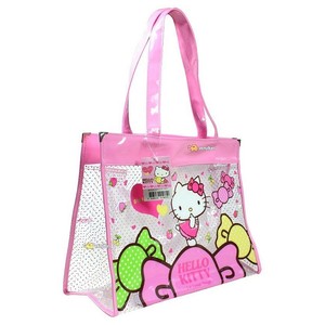 Hello Kitty (S-35) â˜…Summer Women Transparent Shoulder Bag Tote Beach ...