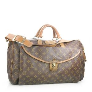 Authentic Louis Vuitton French Co Vtg Mono Canvas Carry on Luggage Duffle Bag | eBay