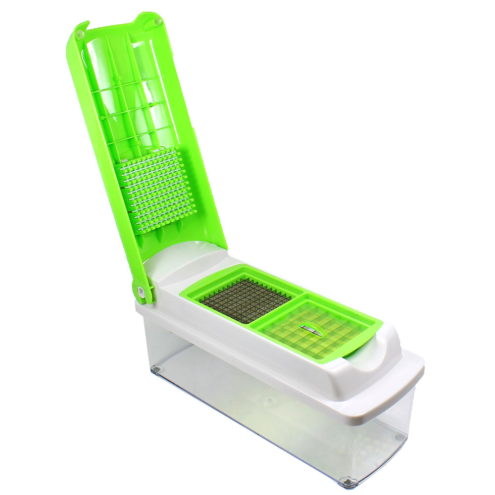 Nicer Dicer Plus Super Slicer with 12 PCS Fruit Vegetable Peeler