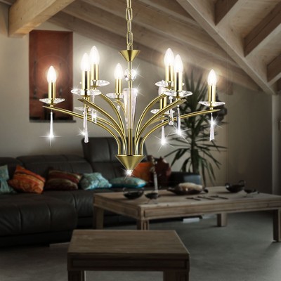 Kronleuchter Messing