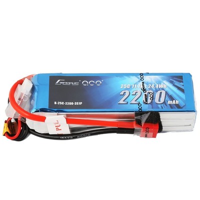 UPC 889551000109 product image for Gens Ace 2200mah 11.1v 25c 3s1p Lipo Battery Pack For Rc Car Rc Helicopter Rc Rc | upcitemdb.com