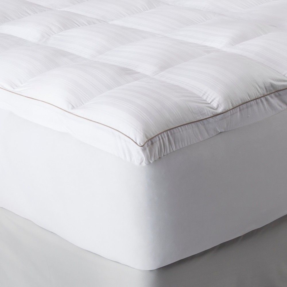 Upc 025695904198 Fieldcrest Luxury Mattress Topper 78 Oz White