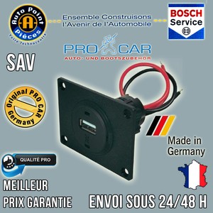 Pro Car Prise USB à Encastrer 5V Alimentation 1000mA