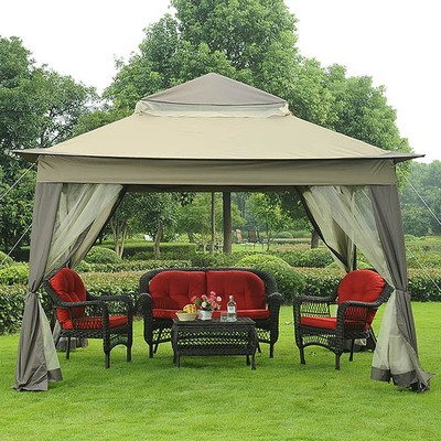 Sun Shade Gazebo Portable Canopy Top Waterproof ...