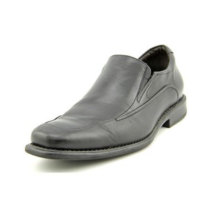 Johnston-Murphy-Tilden-Slip-On-Mens-US-Size-9-Black-Leather-Loafers ...