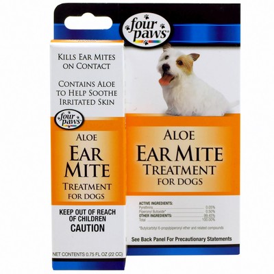 Four Paws Dog Ear Mite Remedy for ...