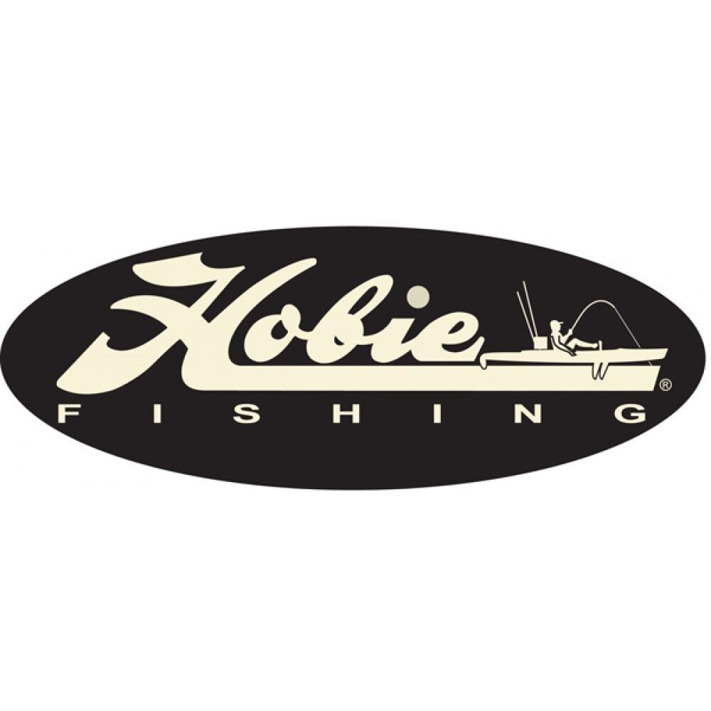 HOBIE Kayak Decal Vinyl BLACK/TAN Fishing Boat Kayak Trailer Sticker #12453020
