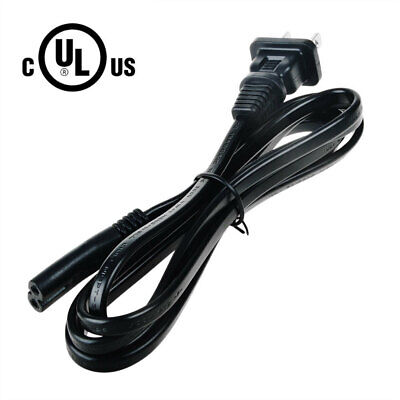 UL Listed 1.8m 2 Prong AC Power Cord For Sonos Play 5 1st 2nd Wireless Speaker