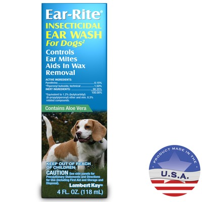 Lambert Kay Ear-Rite for Dogs, 4 oz ...