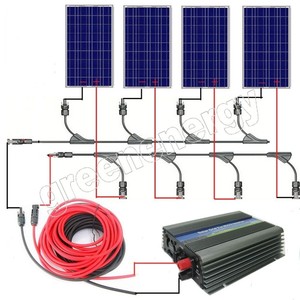 400W COMPLETE KIT: 4*100W PV Solar cell Panel 12V solar system for RV 