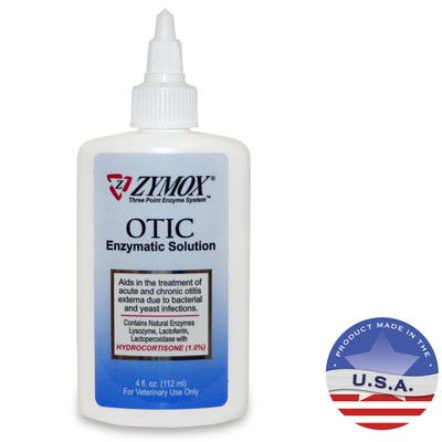 Zymox Otic with Hydrocortisone, 4 oz - ...