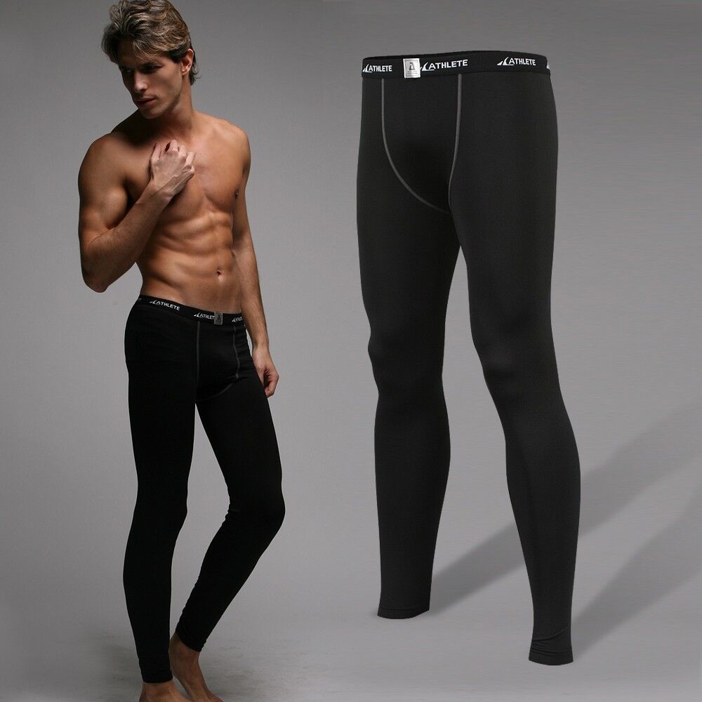 Type & Color:D01B ATHLETE Black Long Tights:Mens COOVY Compression Under Base Layer Sports Armour Short Tights Running pants