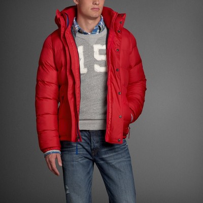 Red Abercrombie Jacket Red Abercrombie Jacket