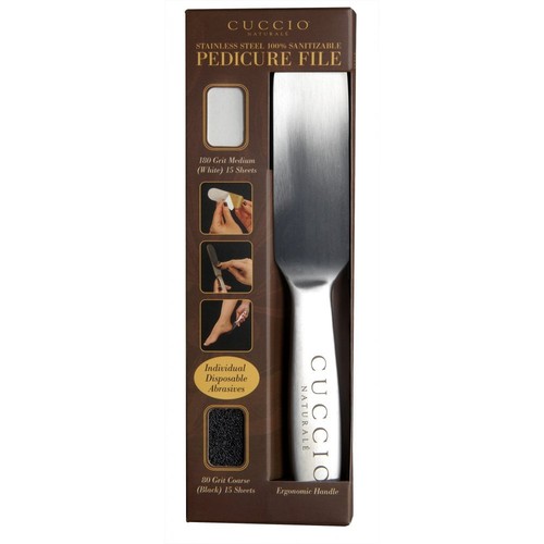 UPC 012443320607 product image for Cuccio Naturale Stainless Steel 100% Sanitizable Pedicure File | upcitemdb.com