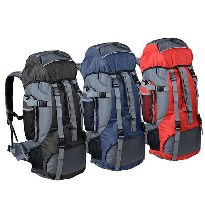 Waterproof 70L Outdoor Camping Travel Hiking Bag Backpack Daypack Trek Rucksack