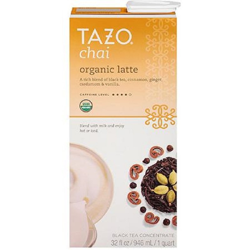 Tazo Chai Organic Chai Latte Concentrate ~ 32 oz.