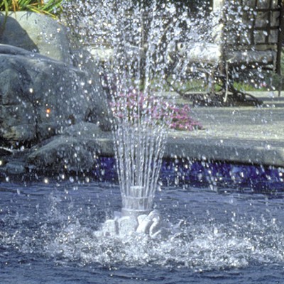 Poolmaster Swimming Pool Rock Style Floating Fountain