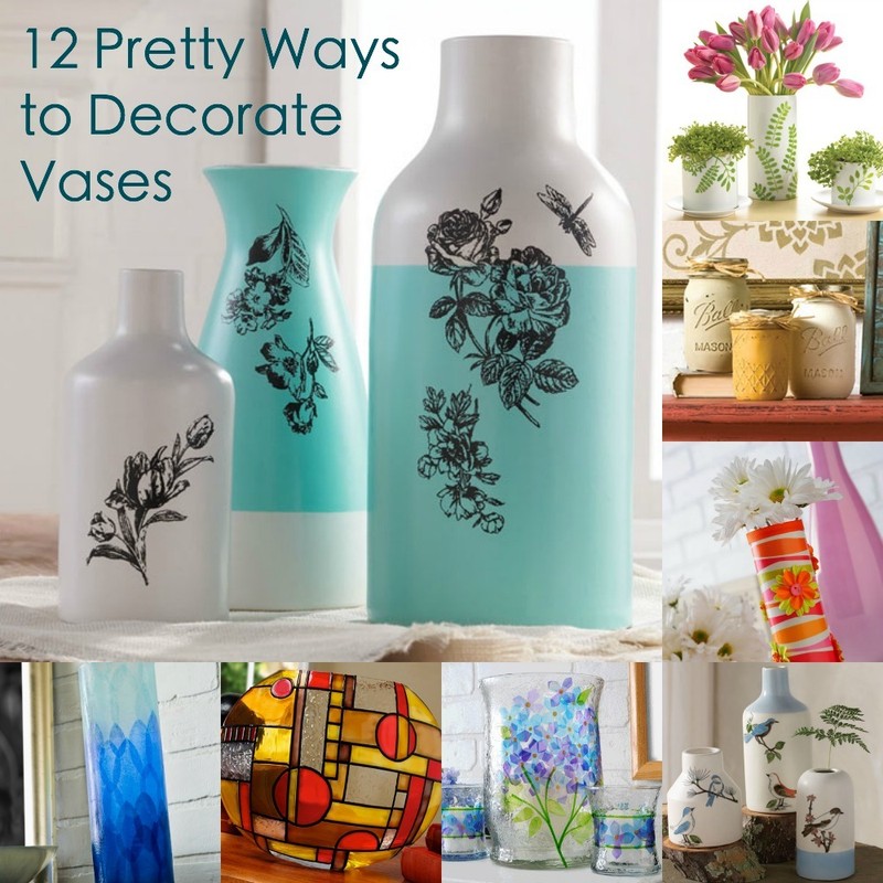 12 Pretty Ways to Decorate a Basic Vase eBay