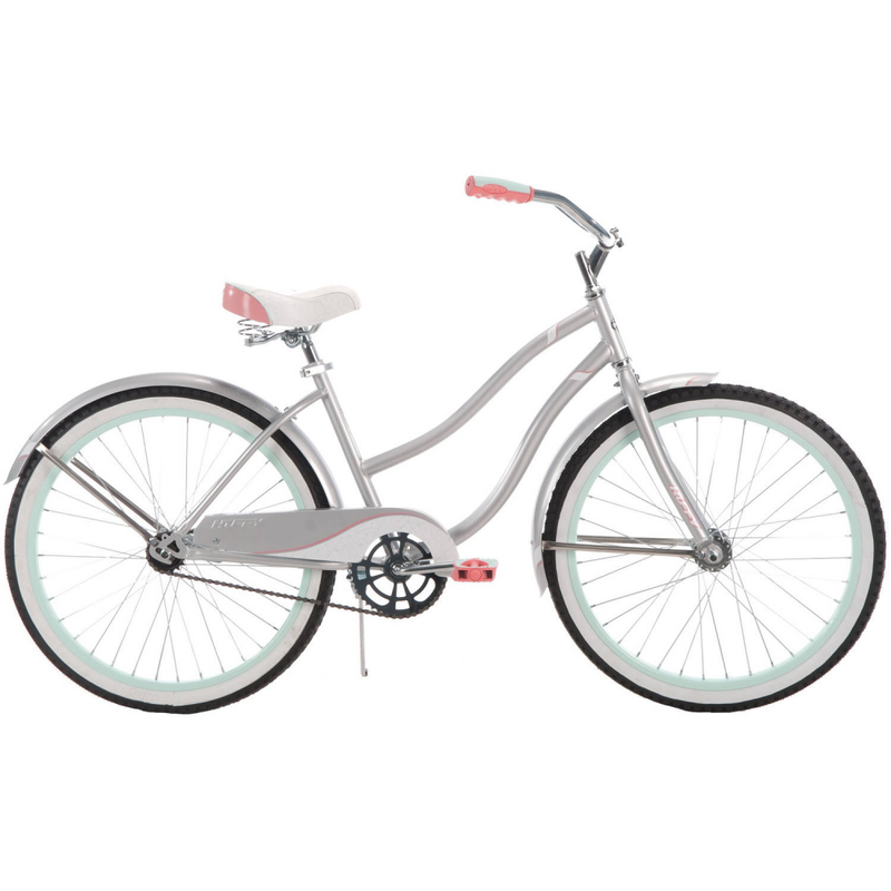 Huffy® 24" Cranbrook™ Girls' Cruiser Bike, Silver