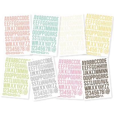 UPC 812247023755 product image for Simple Stories Color Vibe Ii Lights Letters Alphabet Stickers 7059 | upcitemdb.com