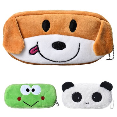 New Creative Cute Cartoon Pencil Case Plush ...