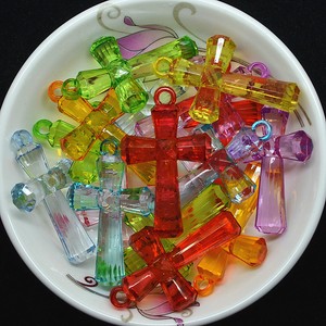 about Pendant Colourful loom  For Rubber  Details cross Kit Cross charms 10pcs Charms Loom