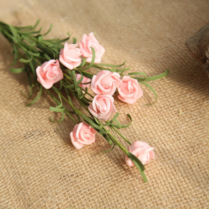 1 Bouquet Artificial Fake Rose Flowers Wedding Party Bridal Home Gar FJ EG/_ FM