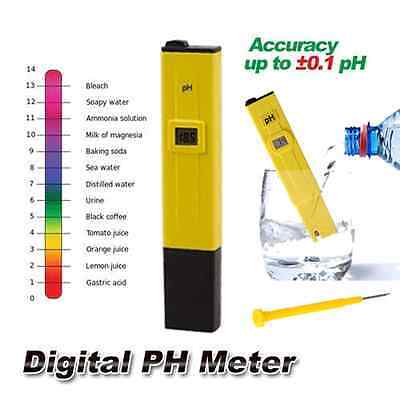Digital PH Meter Tester Pocket Portable Pool ...