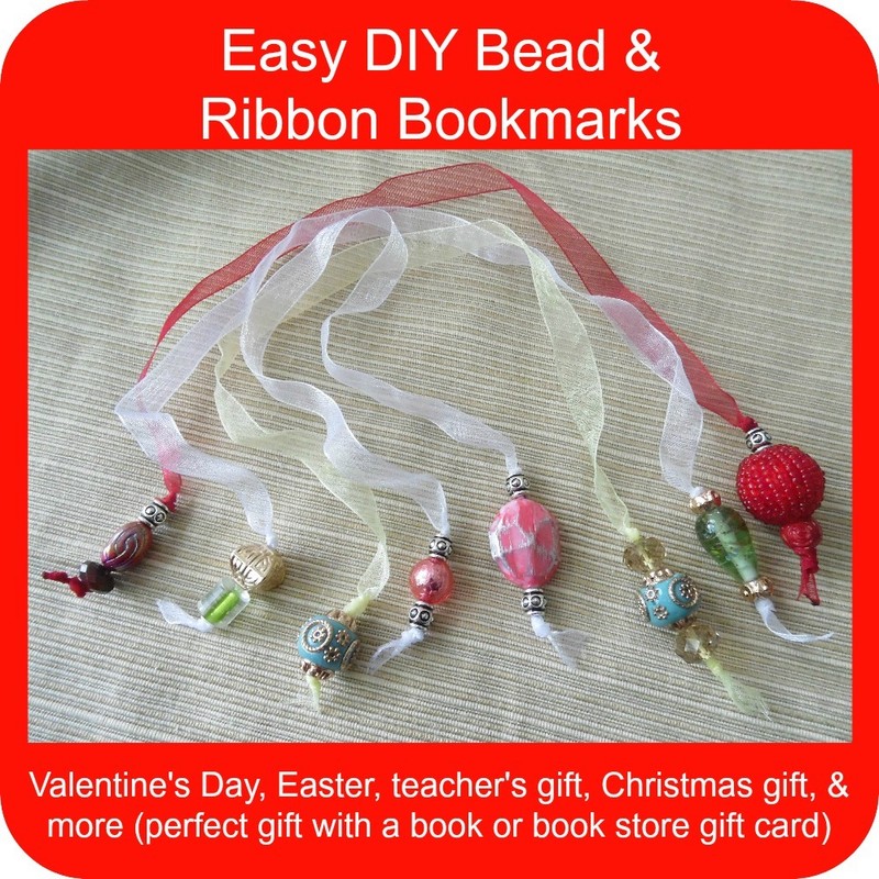 Easy DIY Bead and Ribbon Bookmarks eBay