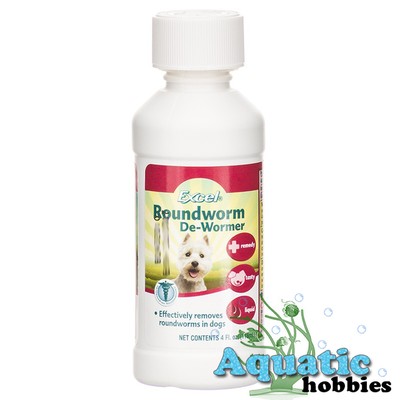 Excel Roundworm De-Wormer Dog 4 oz 118 ...