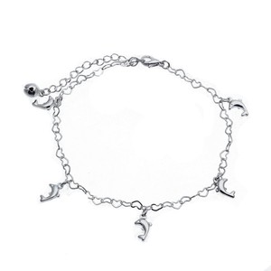 Anklets-White-Gold-Ankle-Bracelets-for-Women-with-Dolphin-Pendant-MM