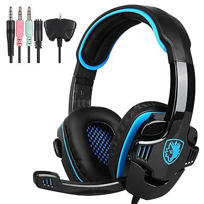 SADES SA-708GT Universal Gaming Headset with Microphone for PS4 PC Laptop XBOX