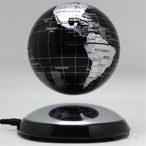 Novel Decor Levitation Magnetic Rotating Globe Floating ...