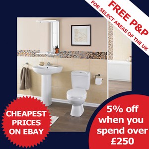 ... -WC-Toilet-Cistern-Basin-Sink-and-pedestal-4-Piece-Pottery-Suite-Sets