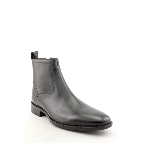 Johnston  Murphy Larsey Zboot Mens Size 10 Black Leather Fashion ...