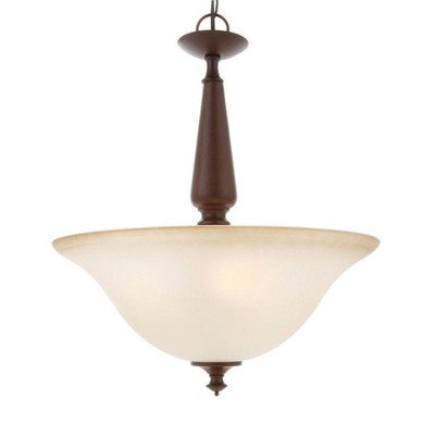 EAN 6940500304144 product image for Commercial Electric 3-light Nutmeg Pendant 892696 | upcitemdb.com