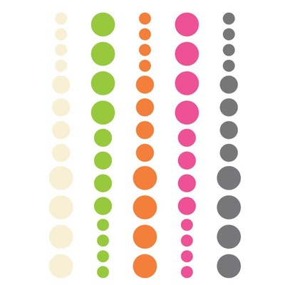 UPC 817254018138 product image for Simple Stories Diy Design It Yourself Enamel Dots - Pink, Green, Orange 5130 | upcitemdb.com