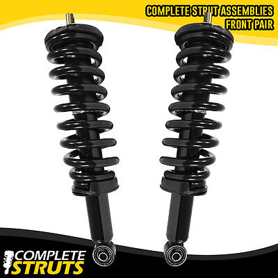2001-2007 Toyota Sequoia (2) Front Complete Struts & Coil Spring Assembly Pair